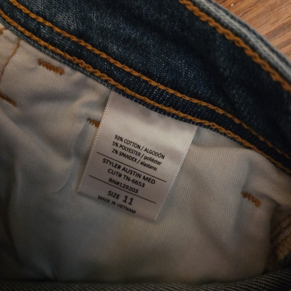 Nwt Carly Jean Los Angeles Women's Blue Austin Flare Size 11 - Picture 10 of 10